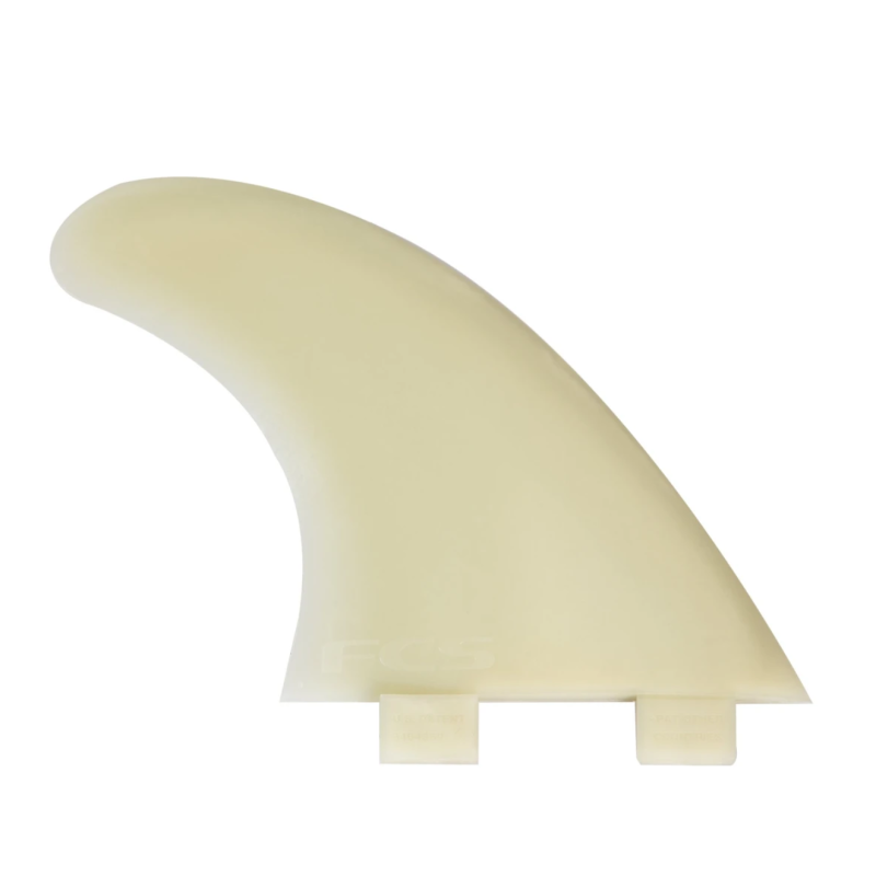 derives surf fcs M5 Natural Glass Flex Tri Fin Set