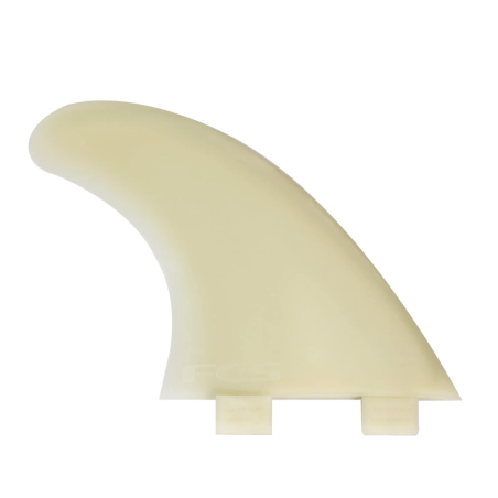 derives surf fcs M5 Natural Glass Flex Tri Fin Set