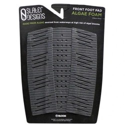 pad surf slater front foot traction pad black grey