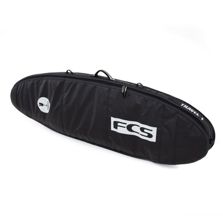 housse surf fcs Travel 1 Fun Board 7'6 Black Grey