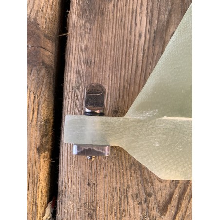 derive surf just 7.0" derive single longboard fiber clear
