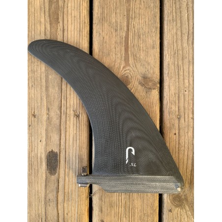 derive surf just 7.5" derive single longboard fiber black