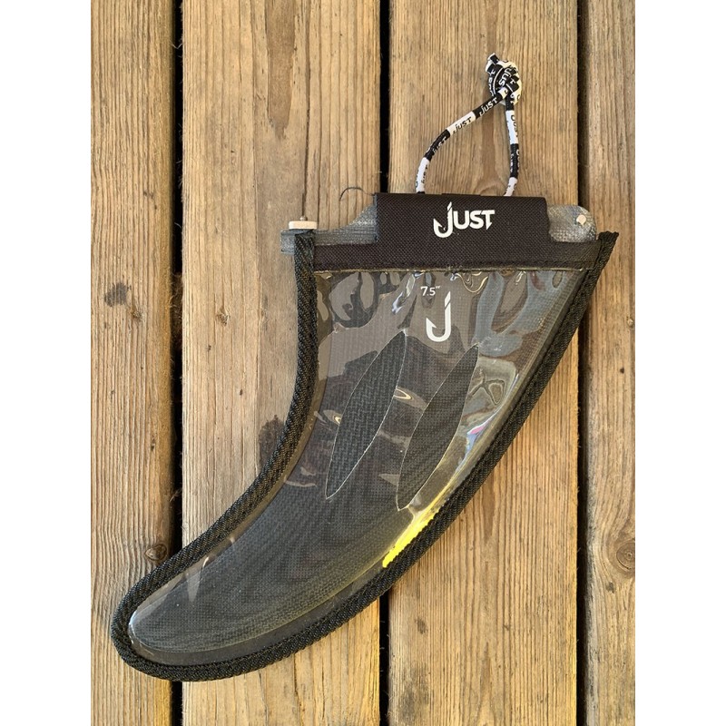 derive surf just 7.5" derive single longboard fiber black