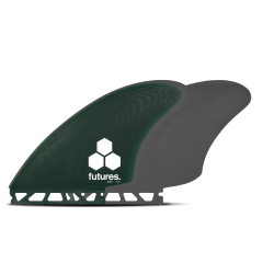 futures fins f6 alpha thruster series m carbon red