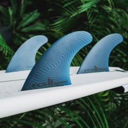 derives surf FCS II Performer Neo Glass Xsmall Pacific Tri Fins