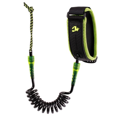 leash bodyboard creatures RELIANCE BICEP L BLACK LIME