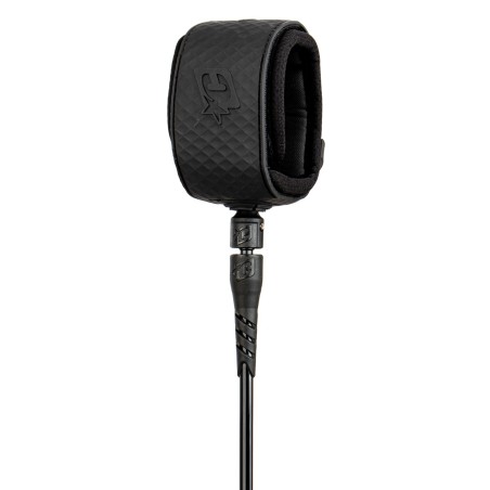 leash surf longboard creatures LONGBOARD ANKLE 10 BLACK BLACK