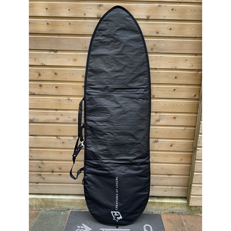 housse surf creatures FISH ICON LITE 7'6 BLACK SILVER