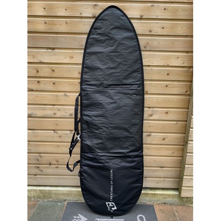 housse surf creatures FISH ICON LITE 7'6 BLACK SILVER