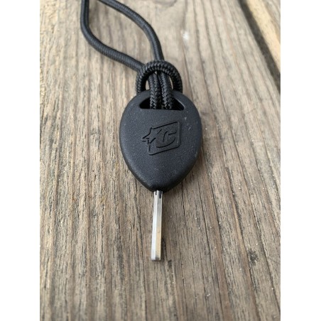 cle derives surf FIN KEY LEASH STRINg