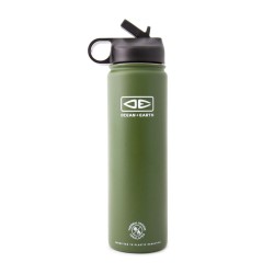 gourde isolante ocean earth insulated flip lid flask olive