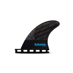 futures fins quad rear alpha series carbon red