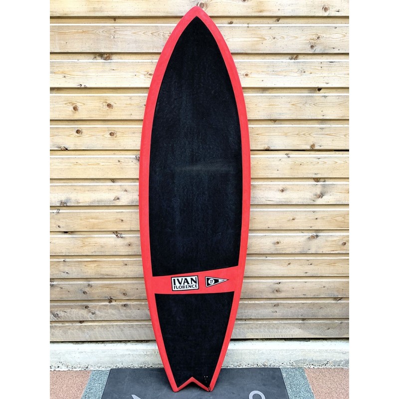 planche surf jjf pyzel 6'0 ivan florence fish futures softboard