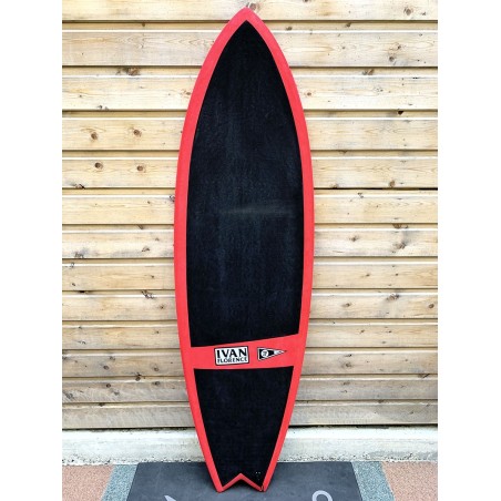 planche surf jjf pyzel 6'0 ivan florence fish futures softboard
