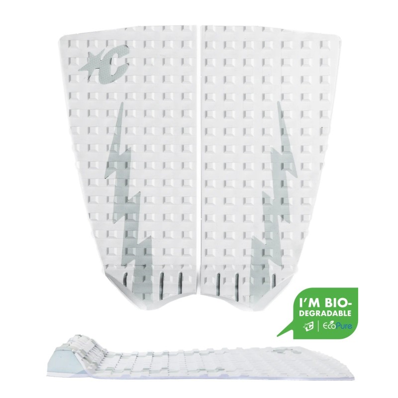 pad surf creatures MICK FANNING performance twin white platinum eco