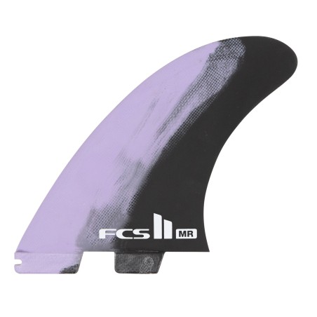 derives surf FCS II MR PC XLarge Lavender Black Tri Retail Fins