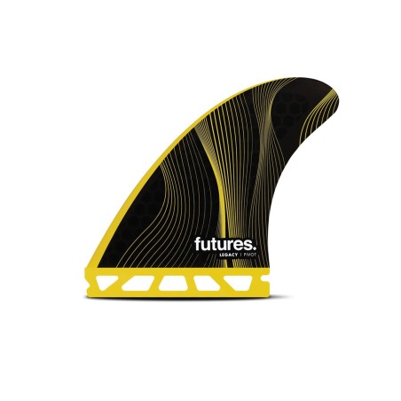 Set de 3 dérives Futures Legacy Series Pivot (P) en nid d'abeille, template vertical et base étroite.
