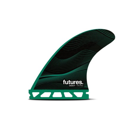 Set de 3 dérives Futures Legacy Series Honeycomb avec graphismes colorés par taille.