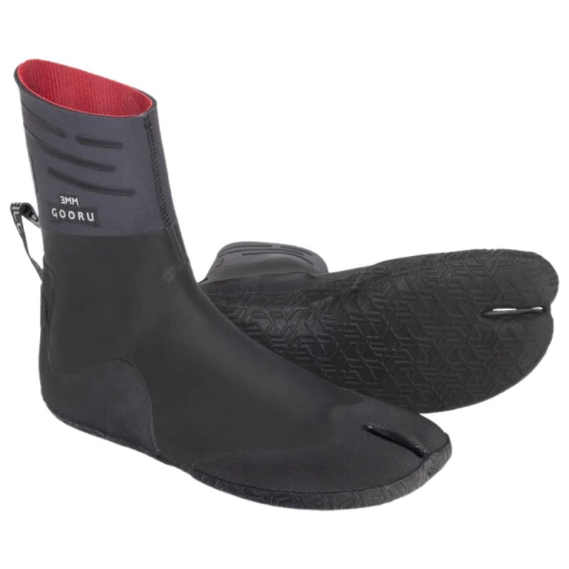 chaussons surf oneill gooru dipped 3mm st boot smoke