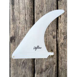 derive surf deflow cream white 7 single fin