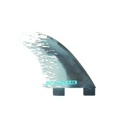 derives surf fcs GX Natural Glass Flex Side Fin Set
