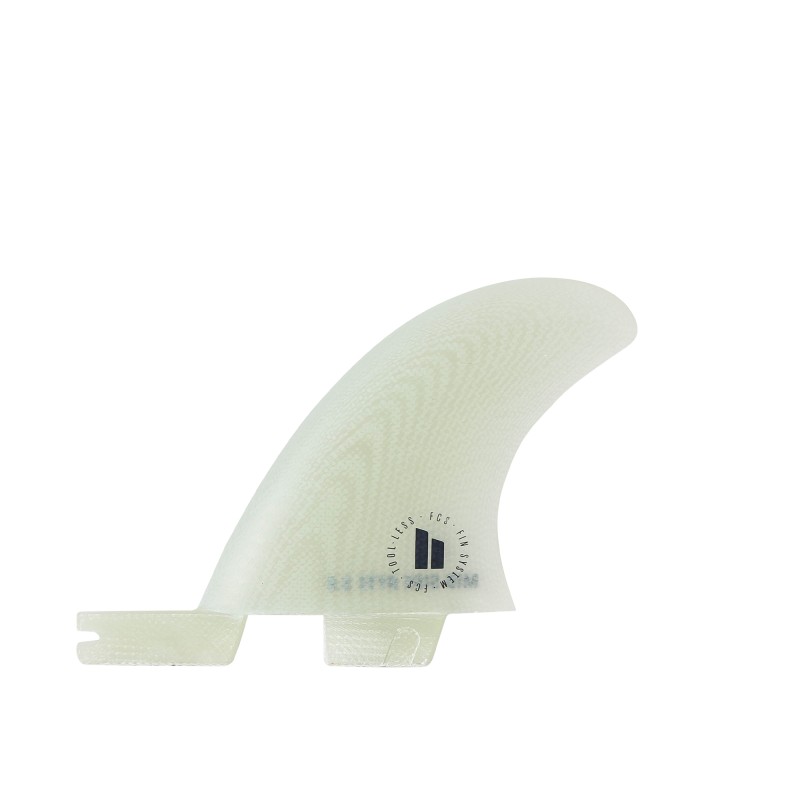Dérives Surf FCS II Mid Side Byte PG 3.6" Clear – Stabilité et Réactivité