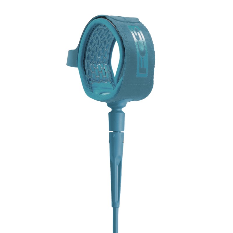 Leash surf FCS 8' All Round Essential Leash Tranquil Blue – Confort, Sécurité & Performance