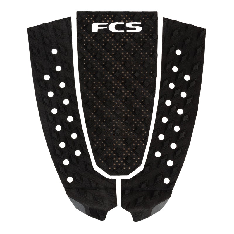 Pad Surf FCS T-3 Pin Eco Black – Grip Éco-Responsable & Performance Maximale