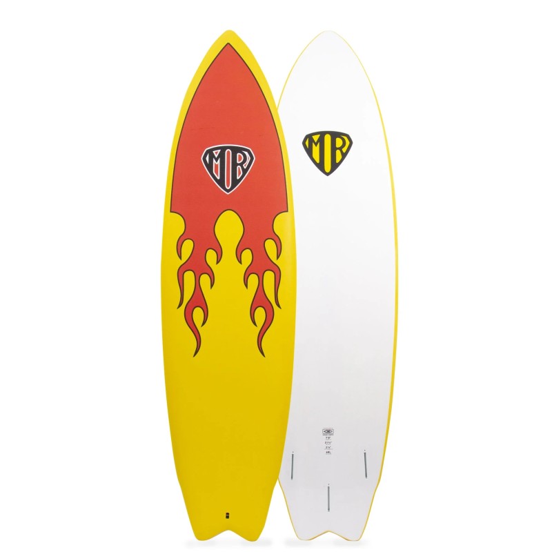 surf mousse 6'4 Ocean Earth MR EPOXY SOFT SUPER TWIN
