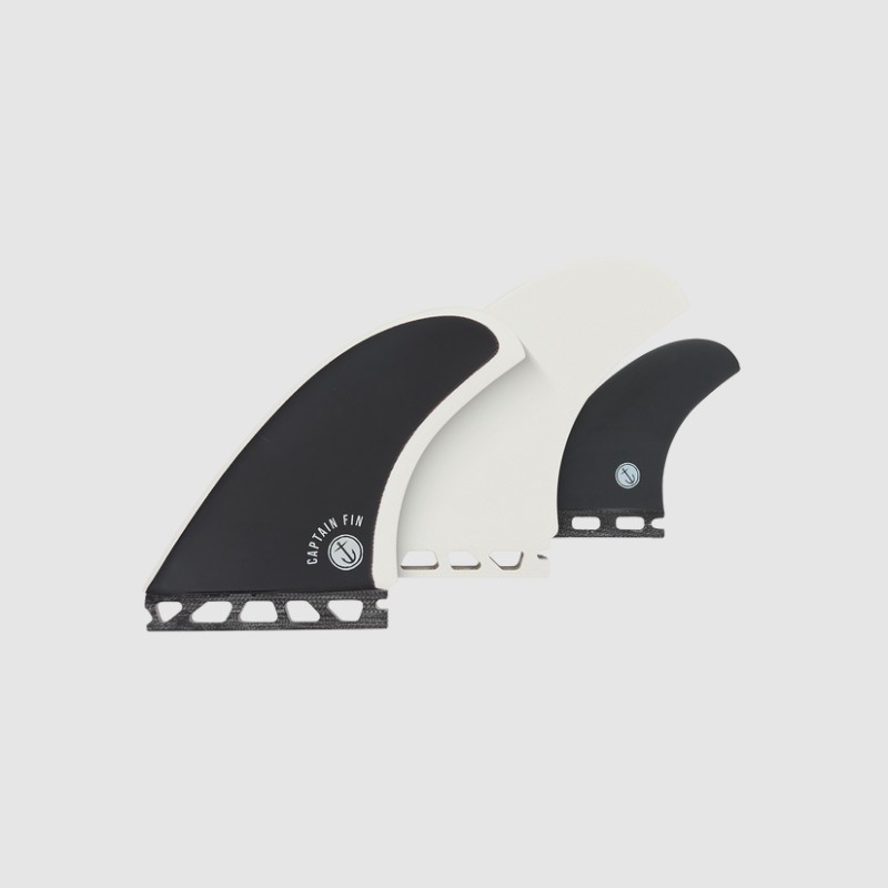 Dérives surf Captain Fin CF Twin Trailer ST Black twin fin