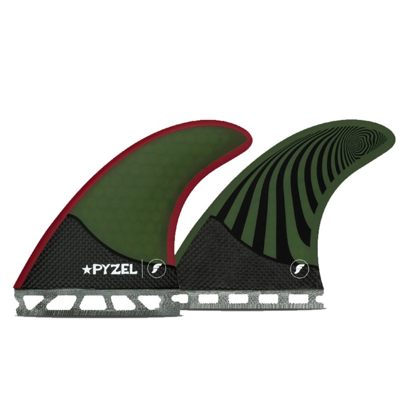 Dérives de Surf Futures Pyzel Medium RTM – Tri-Fin Thruster – Polyvalence & Précision