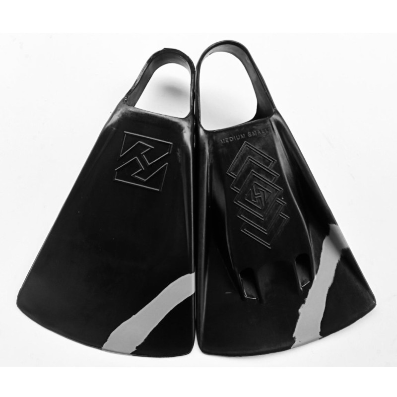 Palmes Bodyboard Hubboards DubZero Swim Fins – Black/Grey