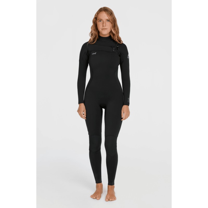 Combinaison Néoprène O’Neill WMS Epic 3/2mm Chest Zip Full – Full Black
