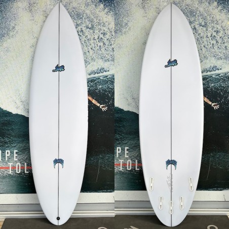 Planche de surf Lost Quiver Killer 6'0 round tail - Montage 5 plugs FCS2