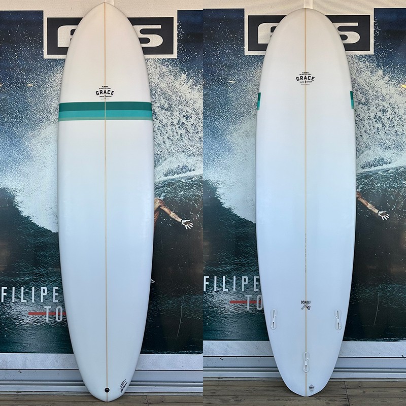 Planche de surf Phil Grace 7'4 Demibu top et bottom