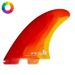 derives surf FCS II MR PC XLarge Black Colour Swirl Tri Retail Fins