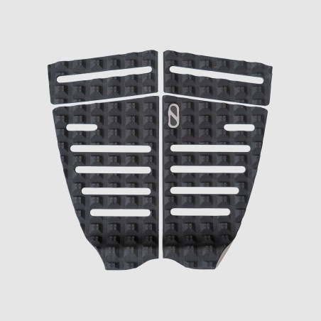 Grip de traction Slater Designs 4 pièces, profil plat sans arch bar, coloris noir et gris, conçu en Bloom Foam écologique.