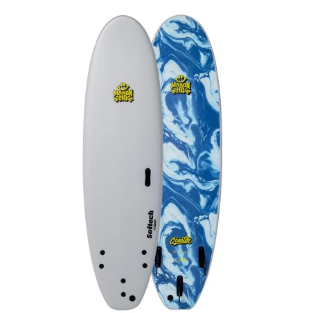 Planche de surf softboard Softech modèle Coaster Mason Ho, design ergonomique avec pont en mousse antidérapant