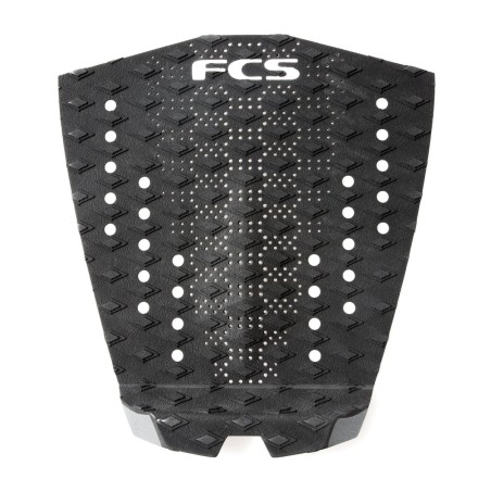 Pad de surf FCS T-1 Eco une pièce, coloris noir et charcoal