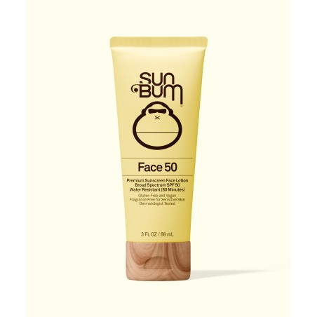 Lotion solaire visage Sun Bum Original SPF 50 en tube de 88ml