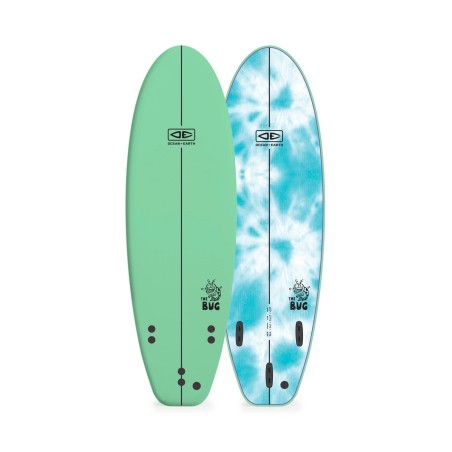 Planche de surf en mousse Ocean & Earth The Bug 6 pieds pour enfant