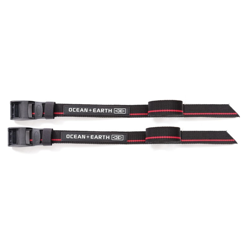 Paire de sangles de serrage Ocean & Earth Tie Down de 3,6 mètres de long