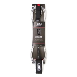 copy of leash surf FCS 9' All Round Calf Essential Leash Warm Grey IcebergGreen