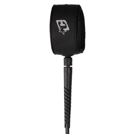 Leash de surf Creatures of Leisure Reef 7 pieds coloris noir et argent