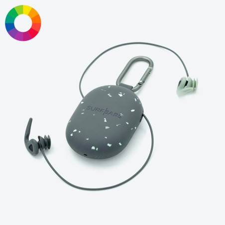 Boîtier de protection et bouchons d'oreilles SurfEars 4.0 avec membranes acoustiques étanches