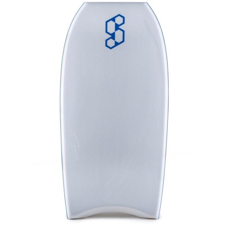Planche de bodyboard pour grands gabarits Science Thunder PP avec pont (deck) blanc