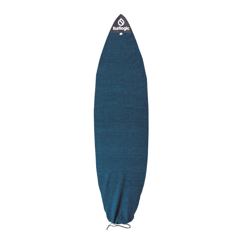 Housse chaussette de surf en tissu stretch ultra-extensible Surflogic pour planche de type shortboard