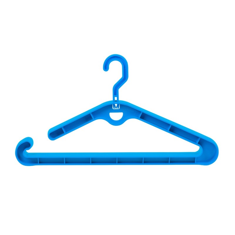 Cintre robuste Surflogic Wetsuit Hanger bleu pour combinaison de surf, doté de bras extra-larges et ventilés