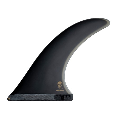Dérive centrale de longboard traditionnelle FCS II Christenson Noserider 10 pouces noire