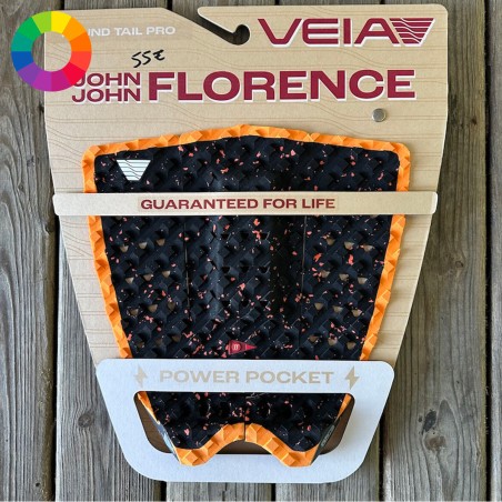 Pad de surf 3 pièces Veia x Florence JJF Round Tail Pro Pad